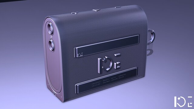 3D model of Portable Bluetooth Speaker