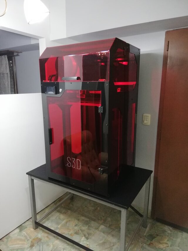 Custom Large-Format 3D Printer – Mechanical Design & Manufacturing – image 3 of 9