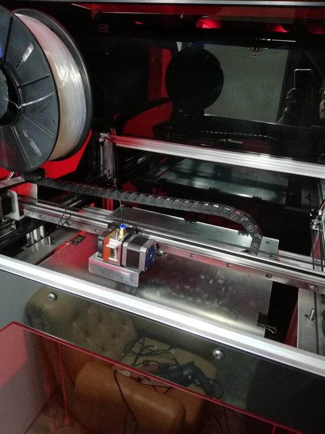 Custom Large-Format 3D Printer – Mechanical Design & Manufacturing – image 6 of 9