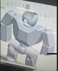 A robot mascot design by muhammadabdurraafeyk