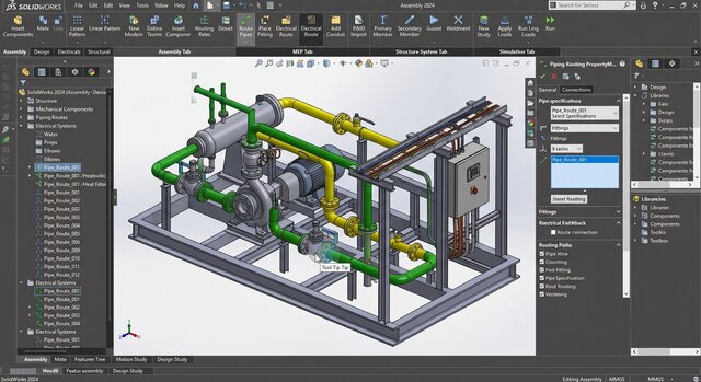 3D model of Helical-Blade Sharpener Assembly