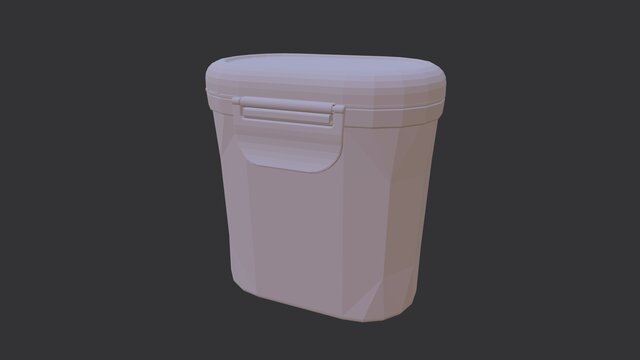 3D model of milk-powder-container