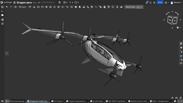 Omega Aero Concept EVTOL