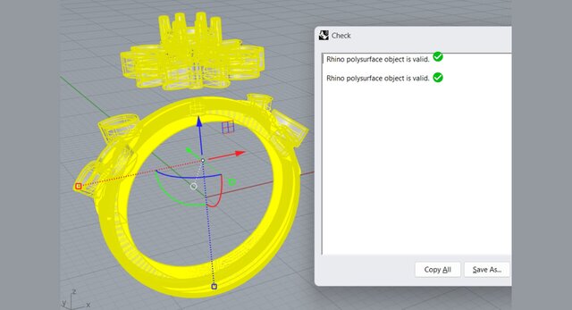 Marquise Crown Solitaire Ring | CAD Engineering – image 6 of 9