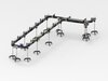Buffer Conveyor System for Harpic Bottle Filling and Packaging Line design by Alecks_29