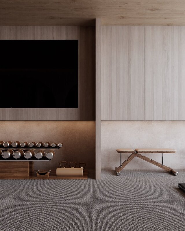 3D model of Gym design