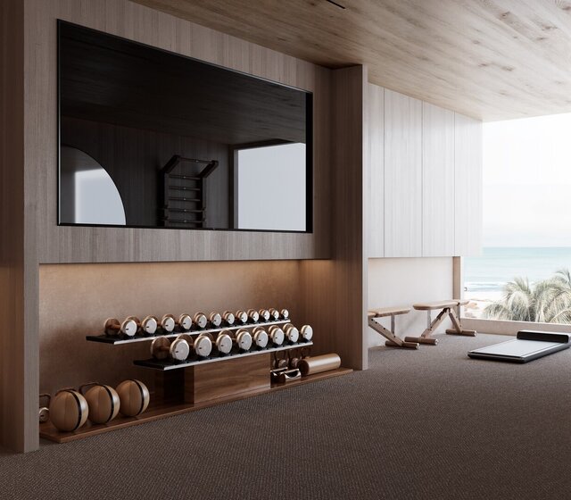 3D model of Gym design