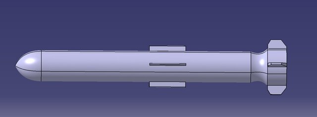 3D model of VF10 Cruise missile
