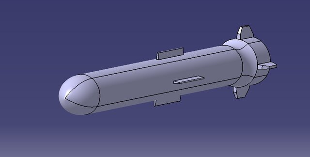 3D model of VF10 Cruise missile