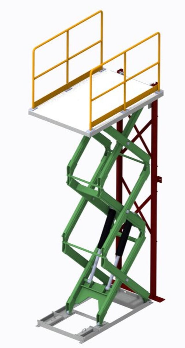 Design of a Customized Scissor Lift with Platform