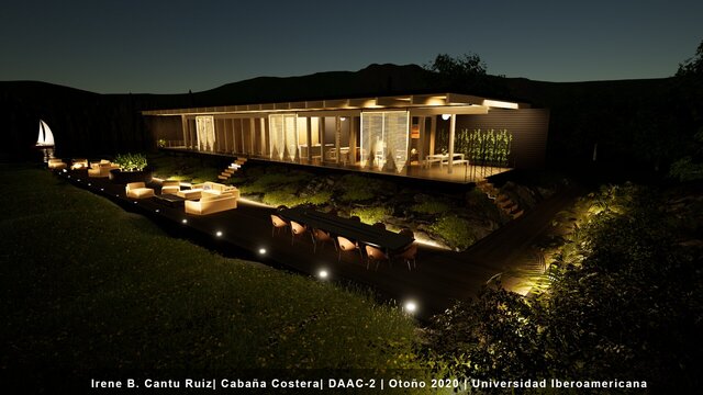 3D MODEL OF CABANA COSTERA.