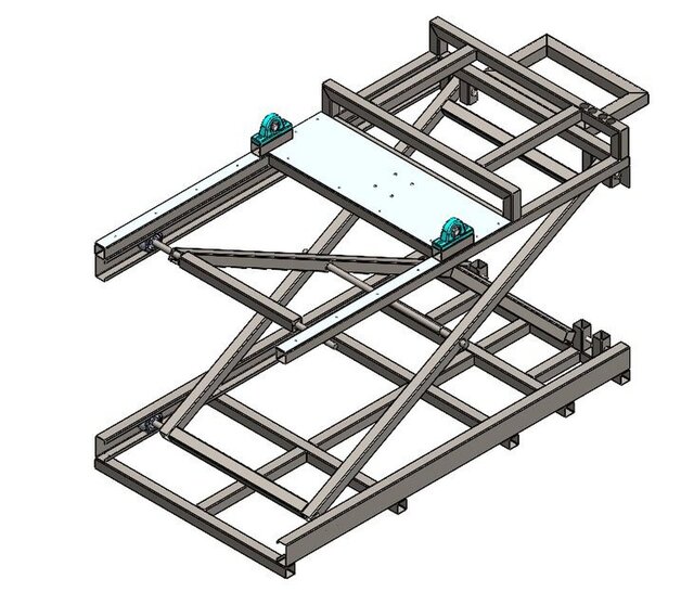 Complete Mechanical Design of an Industrial Workstation: From 3D CAD Modeling to Manufacturing Drawings