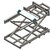 Complete Mechanical Design of an Industrial Workstation: From 3D CAD Modeling to Manufacturing Drawings