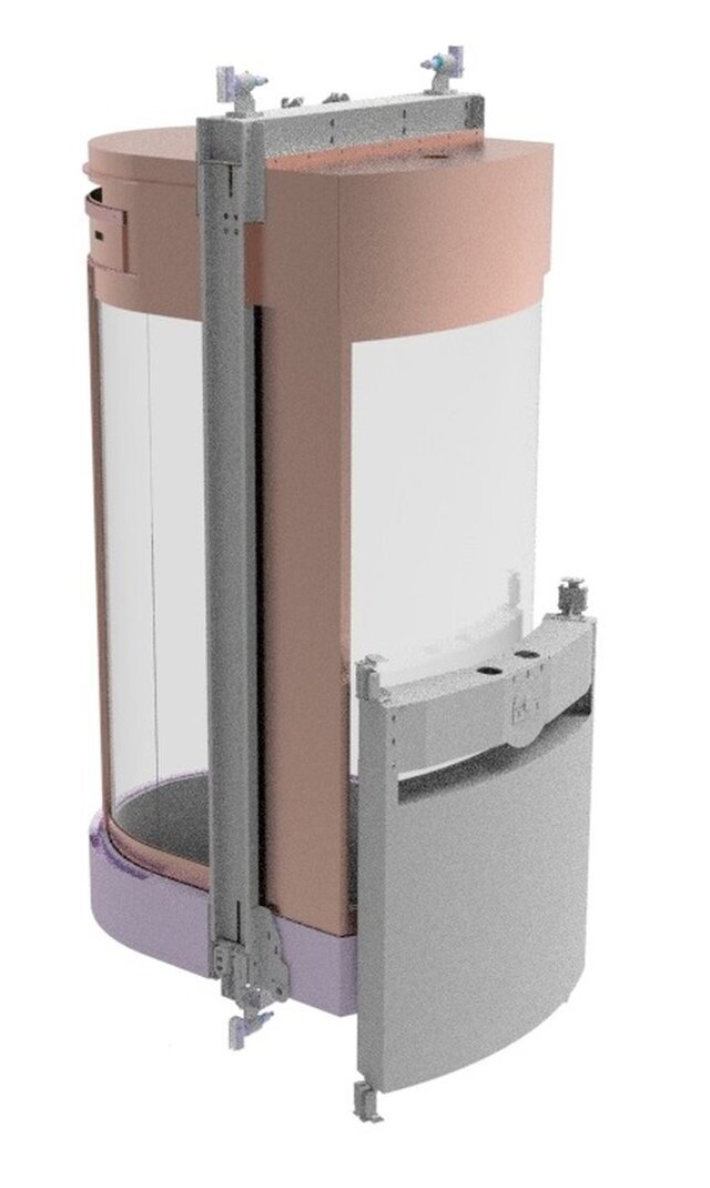 3D model of advanced elevator design