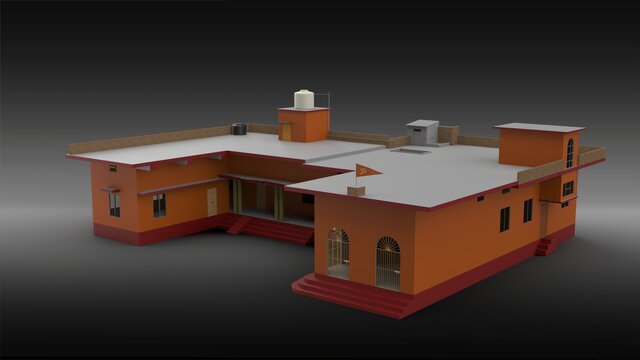 3D model of 3d home render