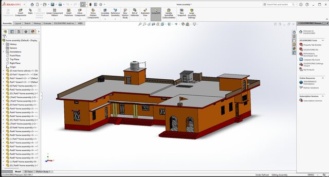3D model of 3d home render