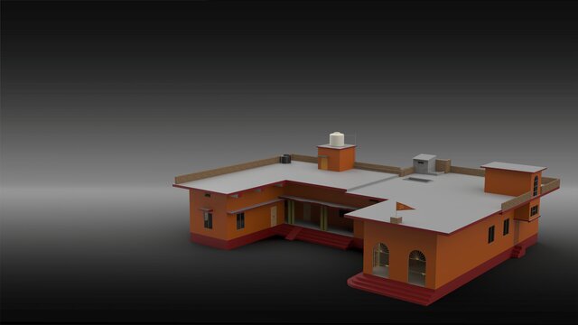 3D model of 3d home render