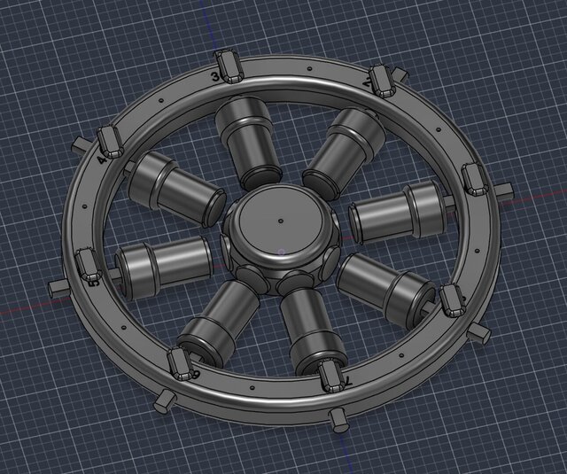 axial electromagnetic string oscillator – image 2 of 5