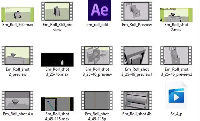 emry_roll  Product Animation