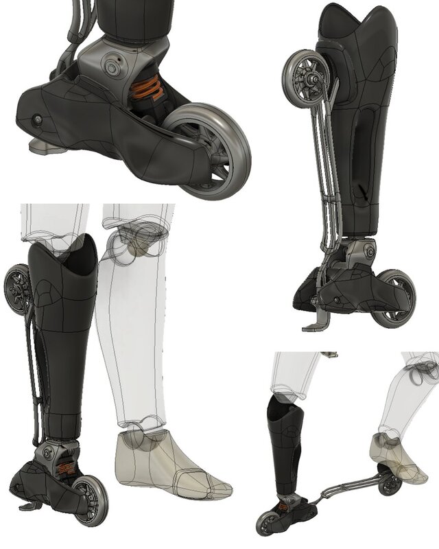 3D model of USE-RUN