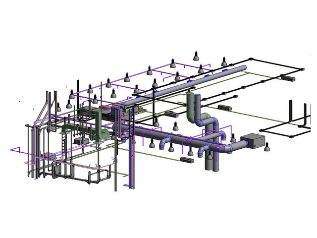 MEP Coordination Drawings | Revit BIM Documentation – image 3 of 6