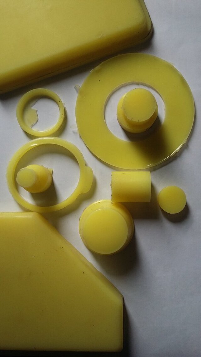 3D model of Silicone parts molding 30 shore A
