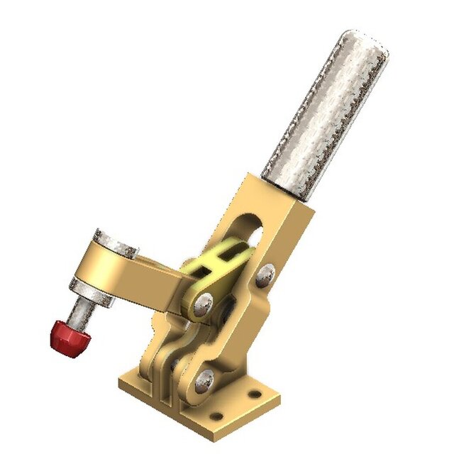 3D model of Precision Toggle Clamp Mechanism