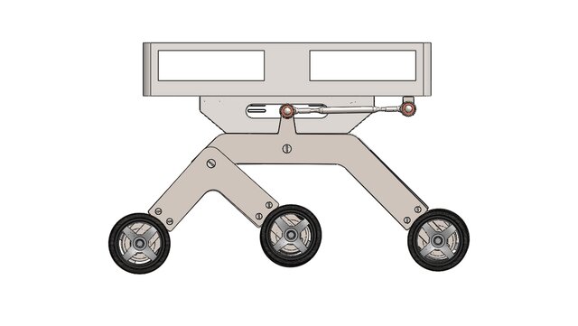 Mars Rover Assembly – SolidWorks 3D CAD Model – image 3 of 6