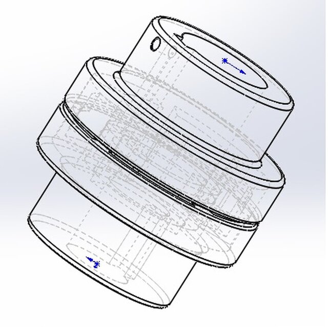 Machine design (3D modeling by SolidWorks)