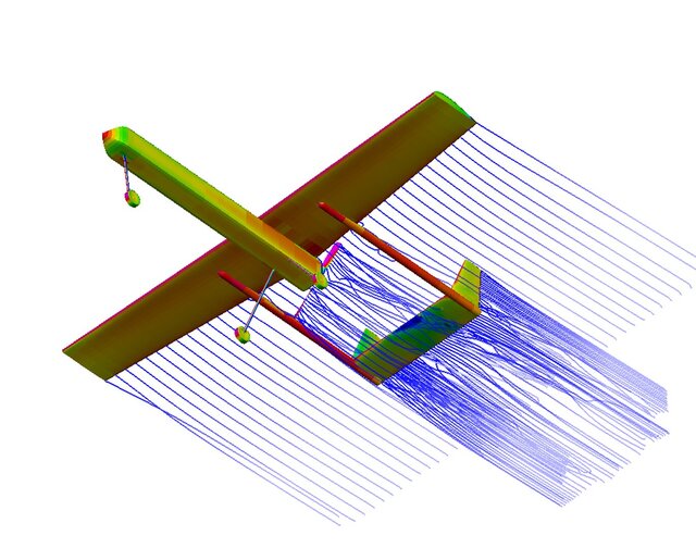 Aerodynamic & Propeller Wake Analysis in OpenVSP of a Twin-Boom UAV – image 4 of 4