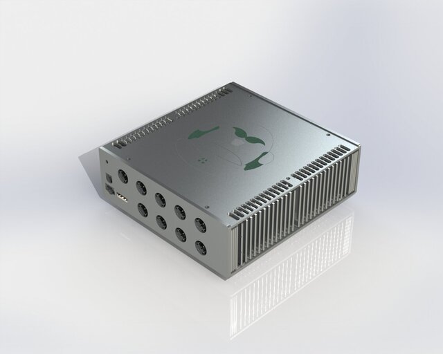 Custom Aluminum Electronics Enclosure with Passive Cooling – image 10 of 11
