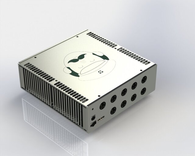 Custom Aluminum Electronics Enclosure with Passive Cooling – image 3 of 11