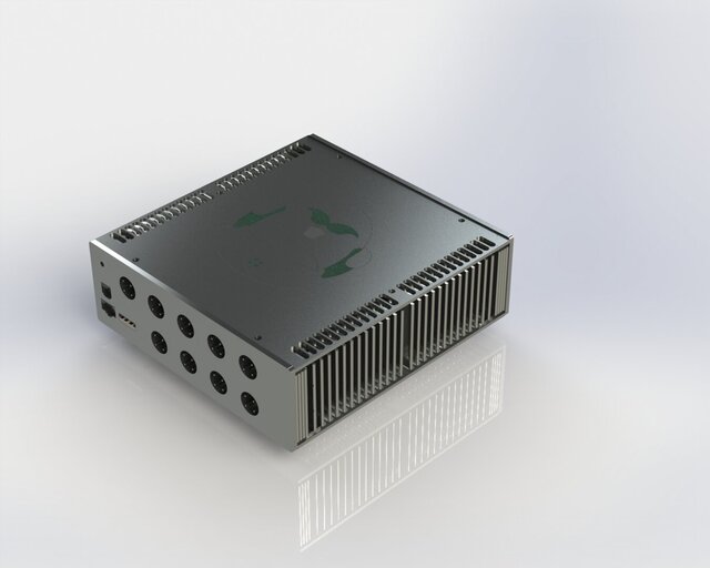 Custom Aluminum Electronics Enclosure with Passive Cooling – image 6 of 11