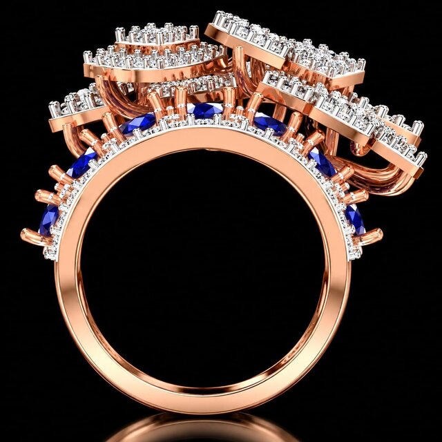 Luxury Statement Ring – Jewellery CAD Design – image 6 of 6