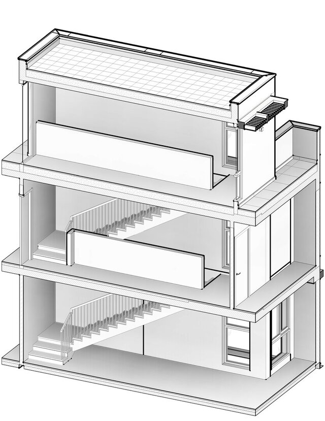 ONS Villa-S | Revit BIM Model, Construction Documentation & Visualization – image 5 of 6