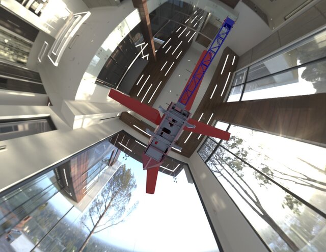 3D model of 3D Modeling of "The Composite FX Helicopter" in SolidWorks