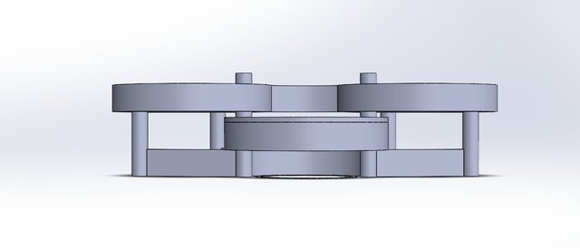 E-Rey Roadside Rest Station — SOLIDWORKS & Laser-Cut Scale Model – image 2 of 7
