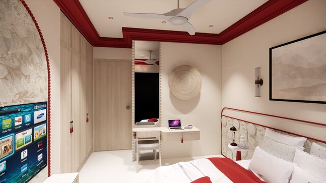 3D model of 3d rendering