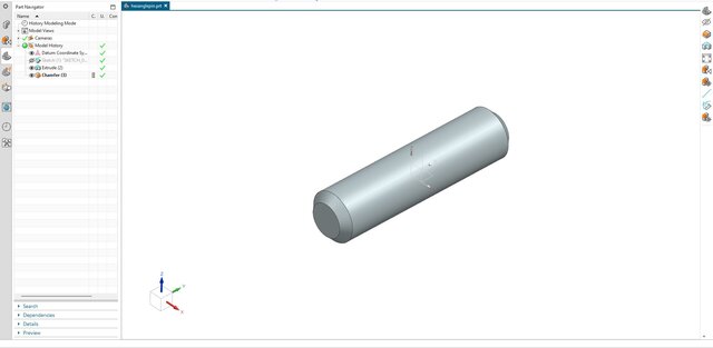 3D model of 25. Precision Alignment & Pivot Pin