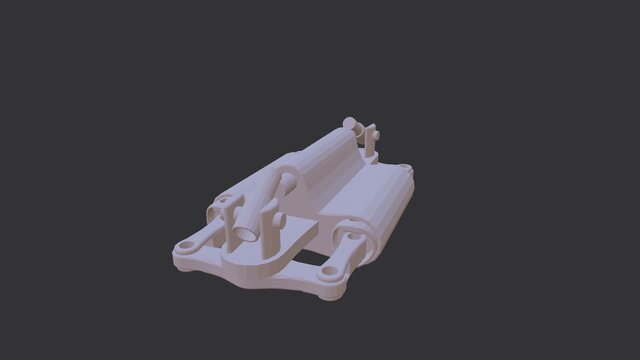 Dual Piston Engine - SolidWorks 3D Model