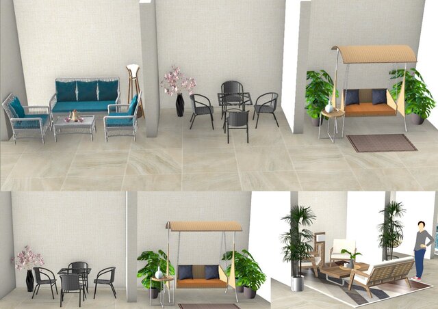 3D model of Interior Design Project