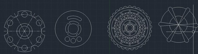 2D-Mechanical Drawing Practice