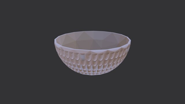 Parametric Pinnacle Pattern Bowl