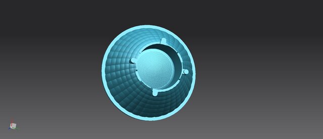 3D model of AUTO MOBILE LED LIGHT LENSE