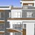 3d modeling of a apartment house