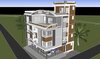 3d modeling of a apartment house design by engrsudip