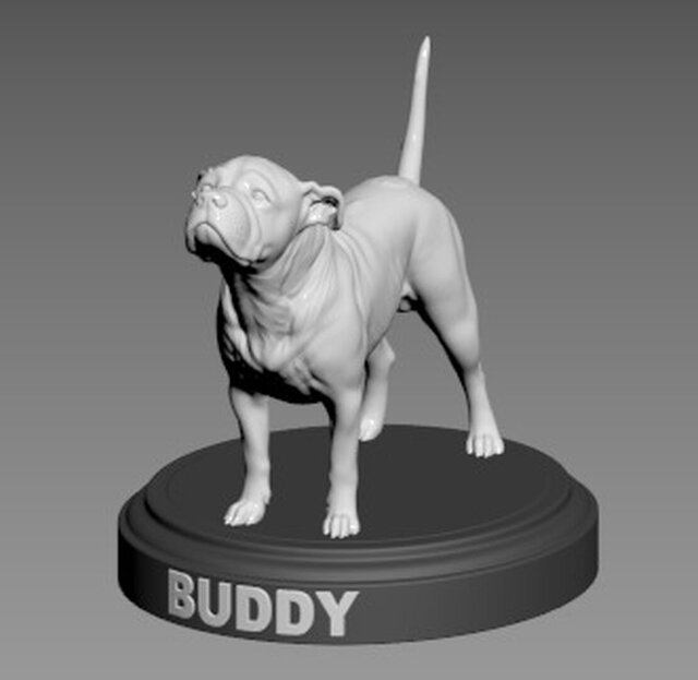 3D model of Animal (DOG) Sculpting