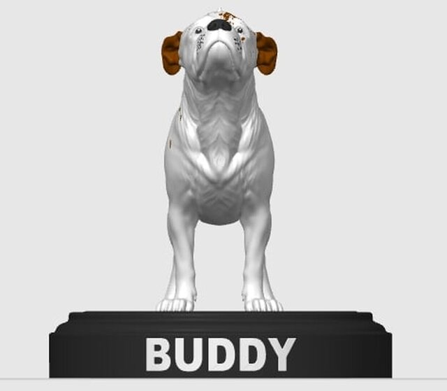 3D model of Animal (DOG) Sculpting