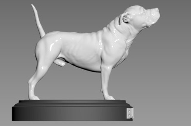 3D model of Animal (DOG) Sculpting