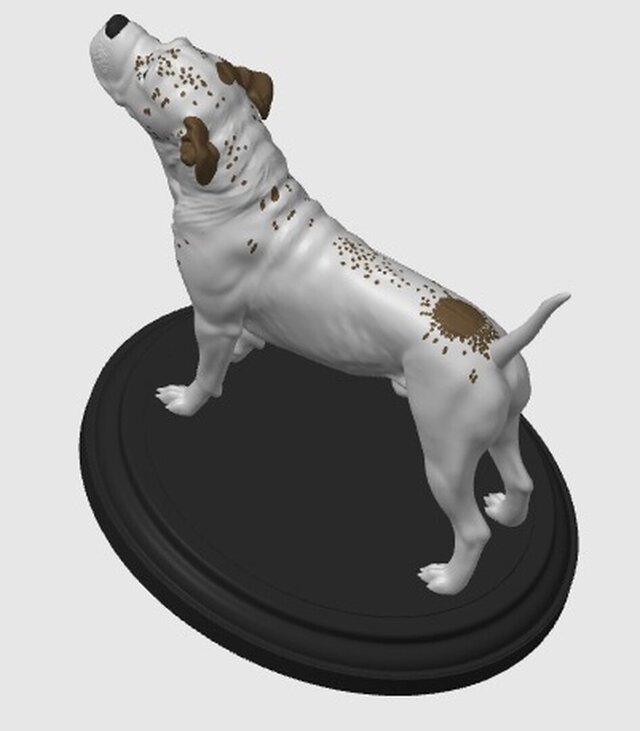 3D model of Animal (DOG) Sculpting